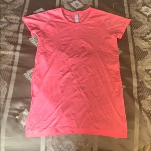 Pink Lululemon Swiftly Tech Short Sleeve Crew